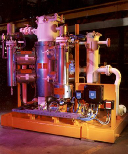 Diesel filter coalescer